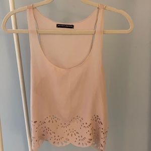 Brandy Melville blush pink tank